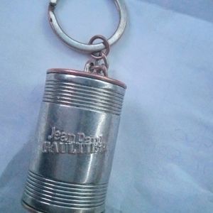 Jean Paul Gaultier barrel key chain